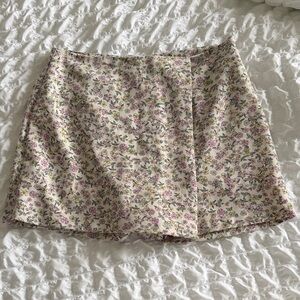 Floral Print Women's Skort